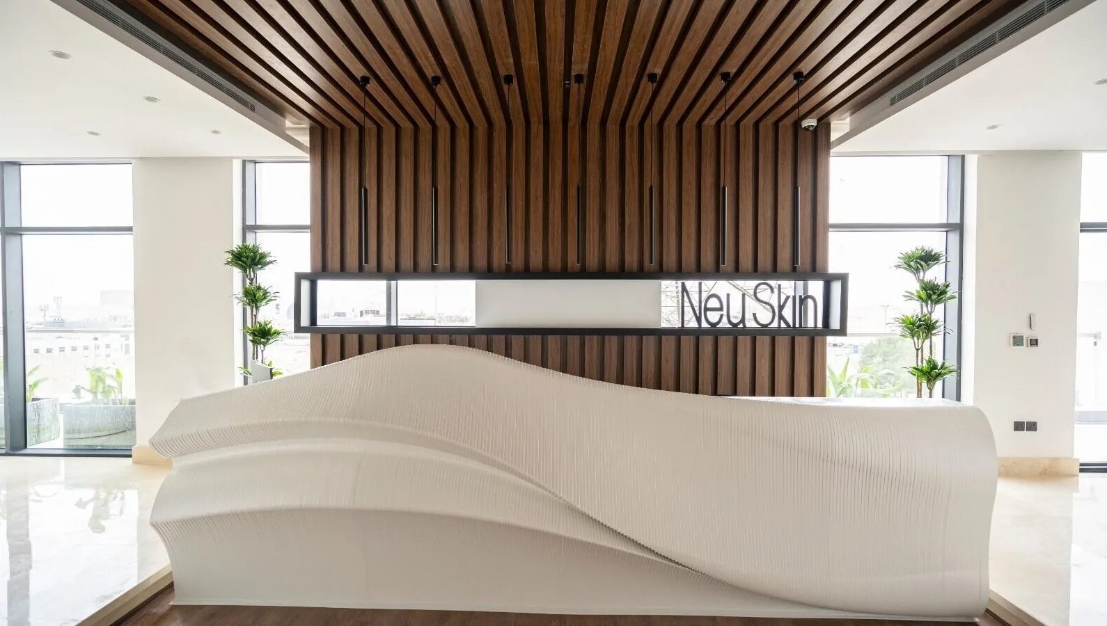 NeuSkin Clinic reception, Al Malqa, Riyadh